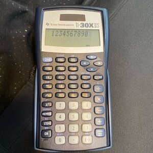 5 Star Black Travel Binder with Geometric Design & advanced calculator included